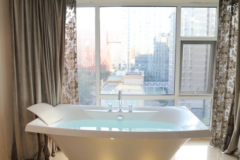 Luxurious Bathtub Setup